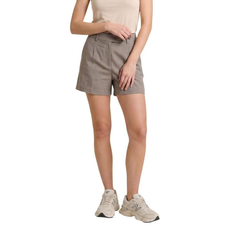 Only Beige Recycled Polyester Bermuda Women's Shorts